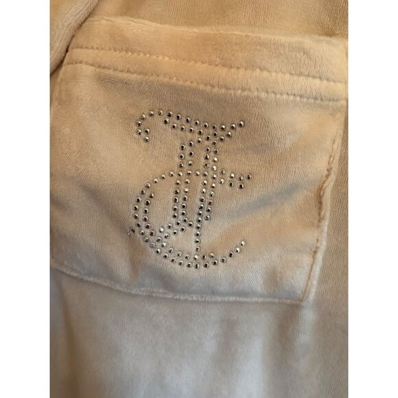 2 piece Juicy Couture Small Pajamas With Rhinestone Logo Soft Cozy Lounge Wear - Picture 11 of 14